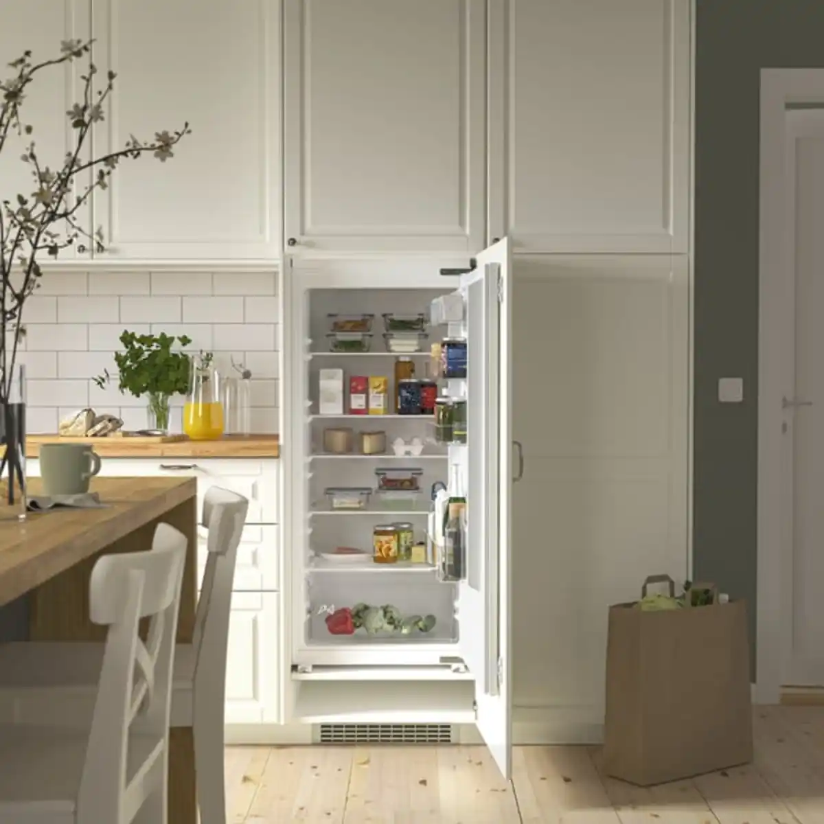 Bild 3 von LUMNÄS Kühlschrank, IKEA 500 integriert, 205 l
