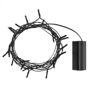 GETKÅL Lichterkette, LED, batteriebetrieben für draußen, 4.5 m