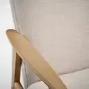Bild 3 von EKENÄSET Sessel, Eichenachbildung/Kilanda hellbeige