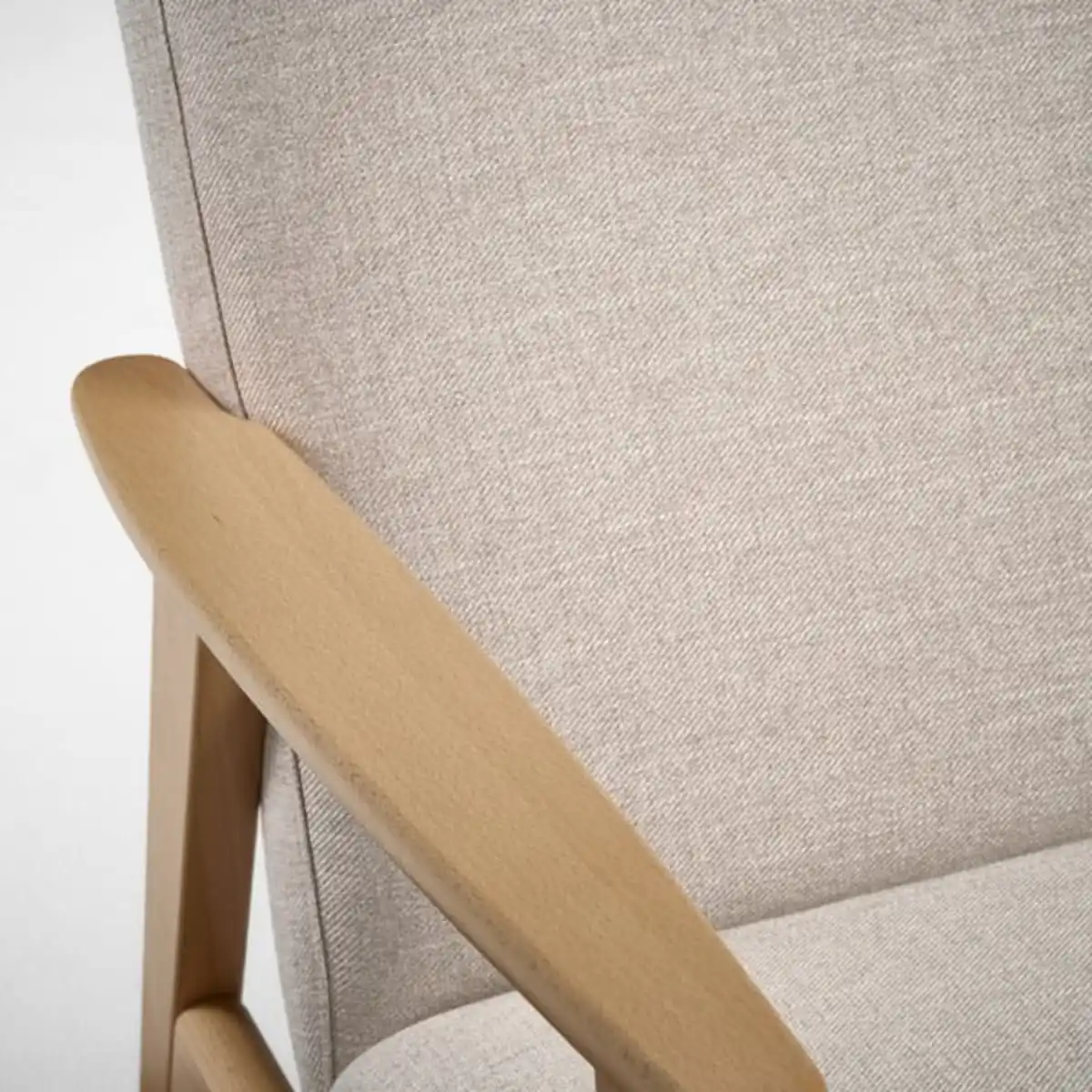 Bild 3 von EKENÄSET Sessel, Eichenachbildung/Kilanda hellbeige