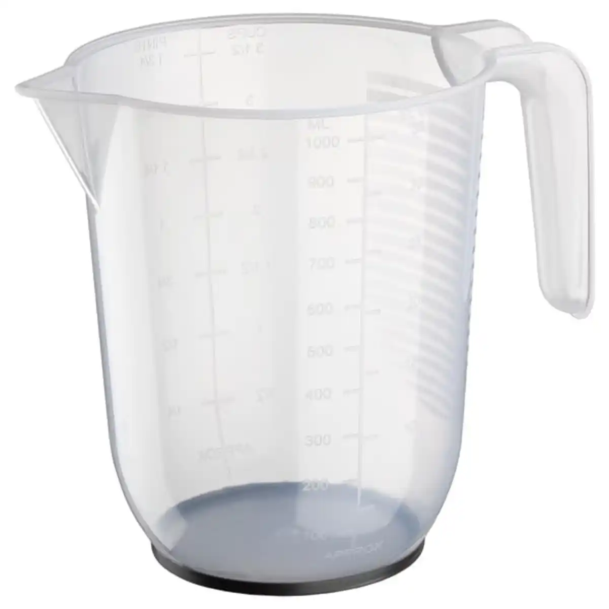 Bild 1 von BEHÖVA Messbecher, transparent/grau, 1 l