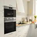 Bild 2 von FRILLESBO Einbaumikrowelle, IKEA 300 stahlfarben