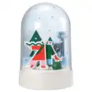 Bild 1 von STRÅLA Tischleuchte, Schneenacht/batteriebetrieben Glocke
