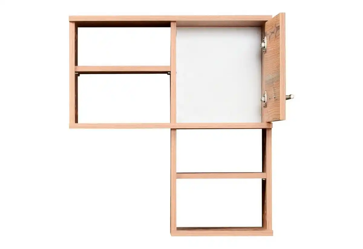 Bild 1 von Schildmeyer Wandregal Isola, Wandregal, melaminharzbeschichtet,Made in Germany, B: 60 cm, Solide Verarbeitung - Dieses Produkt ist in Deutschland gefertigt