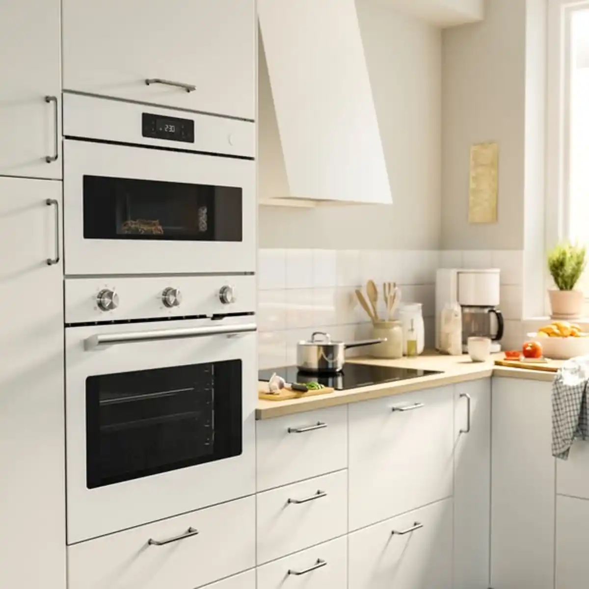 Bild 2 von STENABY Einbaumikrowelle, IKEA 300 weiß