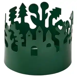 VINTERFINT Teelichthalter, grün, 6 cm