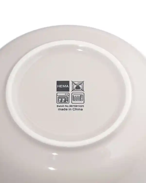 Bild 3 von Schale Ø 15 cm, Knap, New Bone China, grau