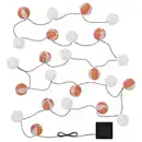 Bild 1 von SOLVINDEN Lichterkette (24), LED, solarbetrieben rund/orange rosa