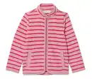 Bild 1 von Kinder-Fleecejacke, rosa gestreift