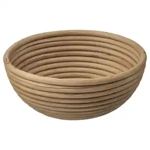 BANDSLÄTTING Gär-/Brotkorb, Rattan, 22 cm