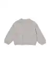 Bild 3 von Babypullover aus Feinstrick graumeliert