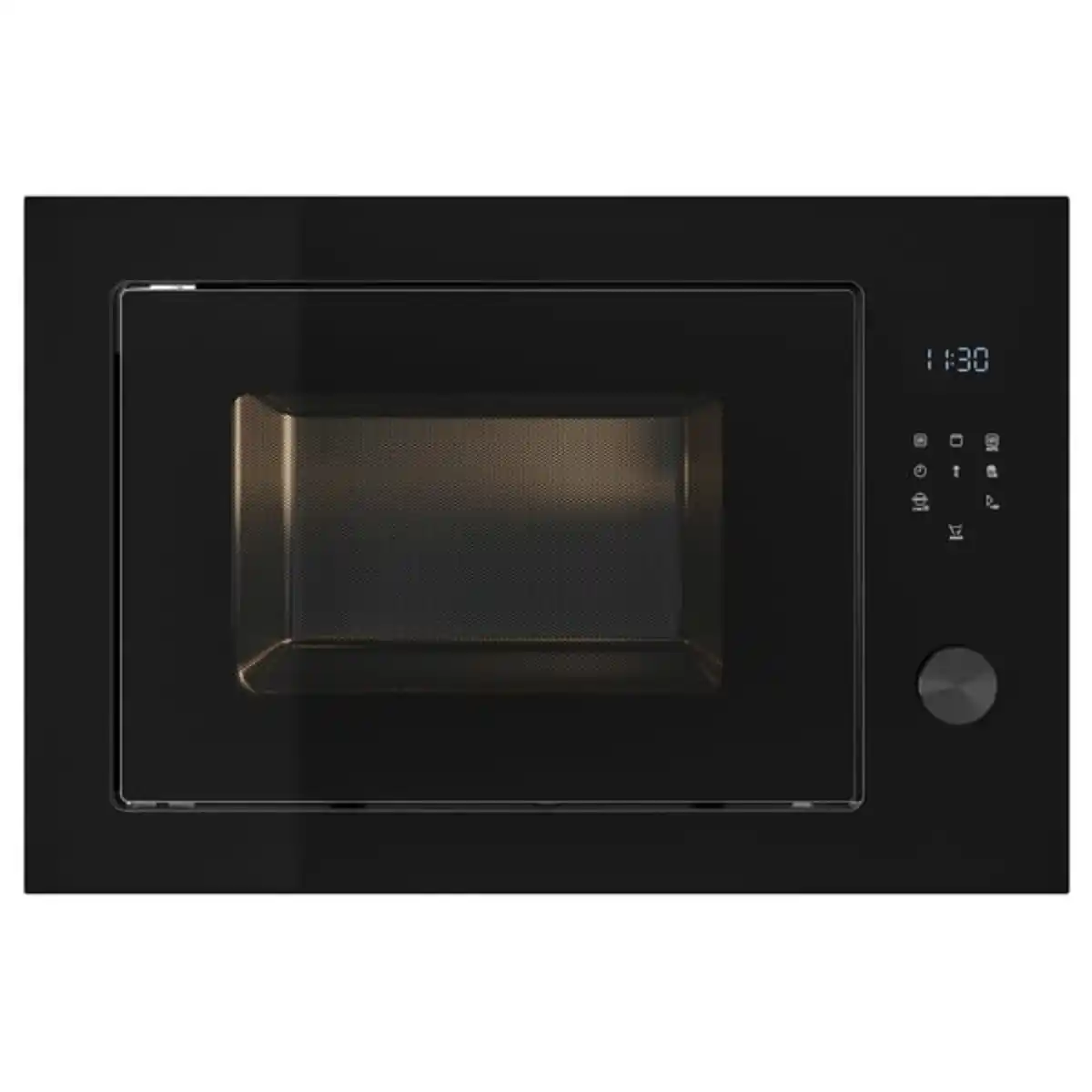 Bild 1 von SPJUTBO Einbaumikrowelle, Grillfunktion IKEA 500/schwarz