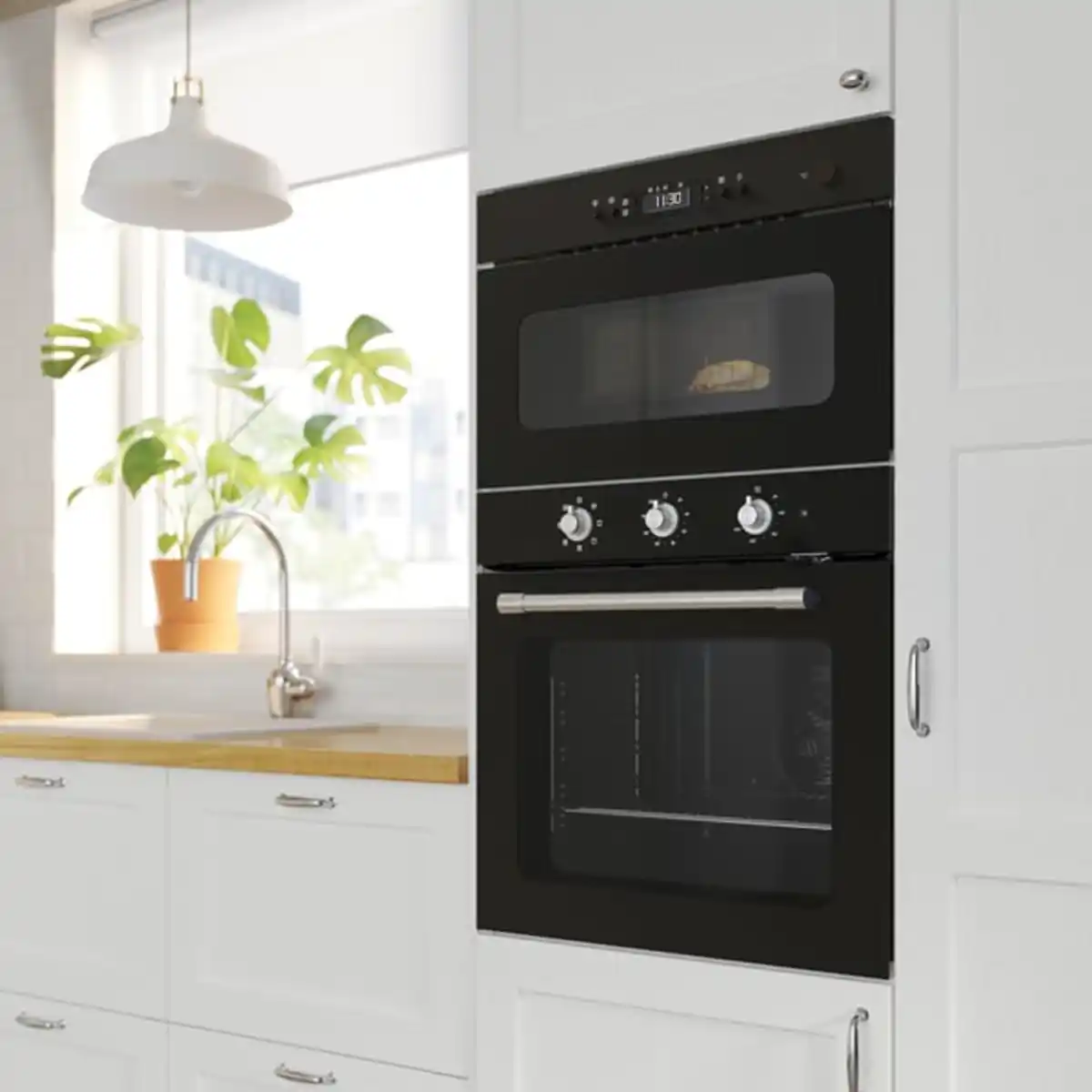 Bild 2 von MATTRADITION Mikrowelle, IKEA 300 schwarz