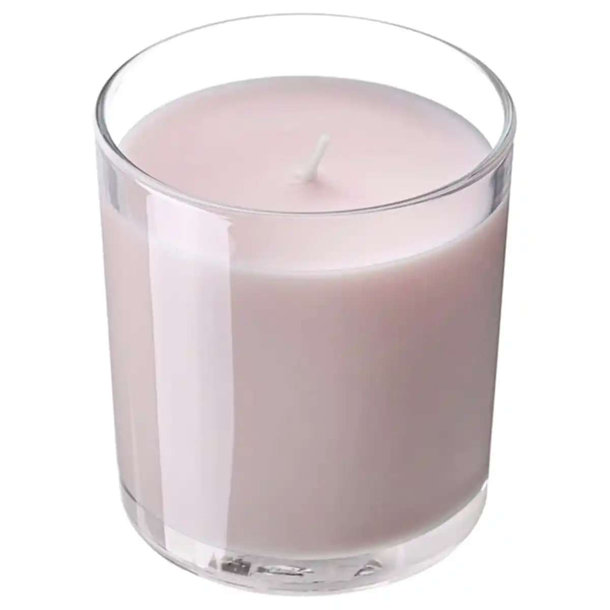 Bild 1 von LOTSFÅGEL Duftkerze im Glas, rosa Blüten blassrosa, 40 Std.