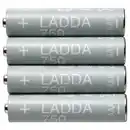 Bild 1 von LADDA Akku, aufladbar, HR03 AAA 1,2 V, 750 mAh