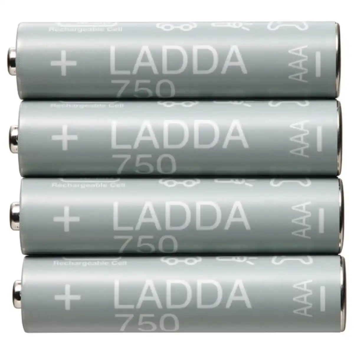 Bild 1 von LADDA Akku, aufladbar, HR03 AAA 1,2 V, 750 mAh