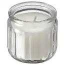 Bild 1 von HÖKGÖK Duftkerze im Glas, Vanille blassbeige, 12 Std.
