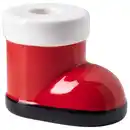Bild 1 von VINTERFINT Kerzenständer, Nikolausstiefel rot/weiß, 7 cm