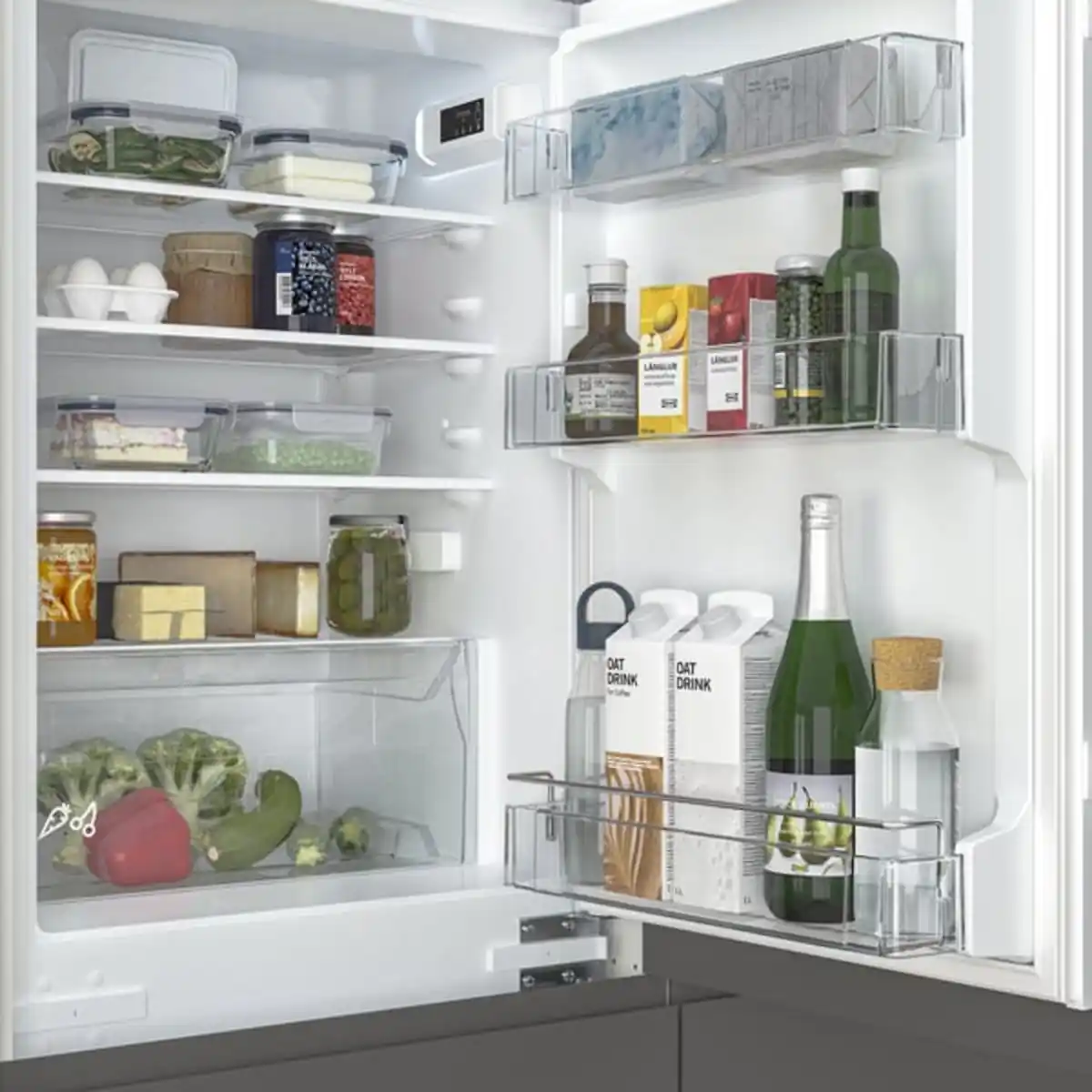 Bild 4 von RÅKALL Kühl-/Gefrierschrank, IKEA 500 integriert, 153/79 l