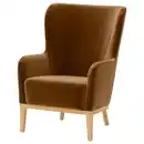 Bild 1 von FAGERBACKEN Sessel, Alhamn dunkel gelbbraun