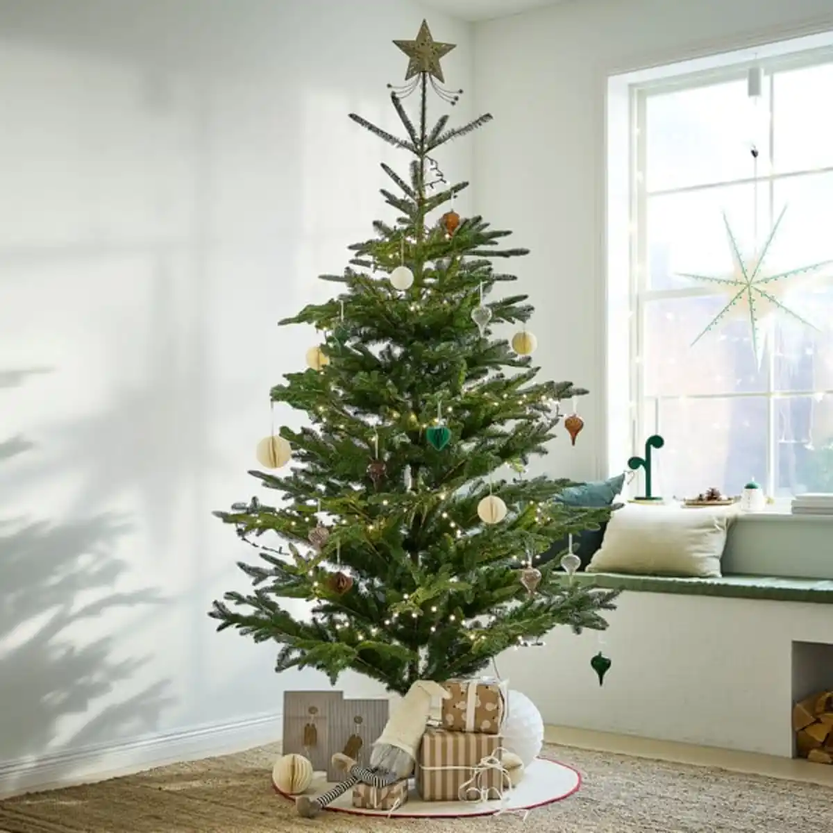 Bild 2 von VINTERFINT Weihnachtsbaum künstl., drinnen/draußen grün, 240 cm
