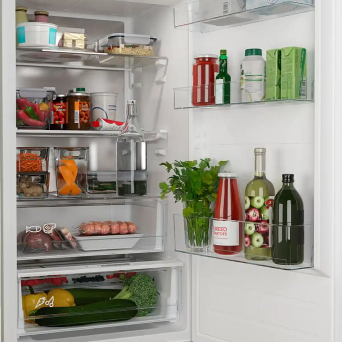 Bild 4 von ÖVERNÄS Kühl-/Gefrierschrank, IKEA 700 integriert, 193/74 l