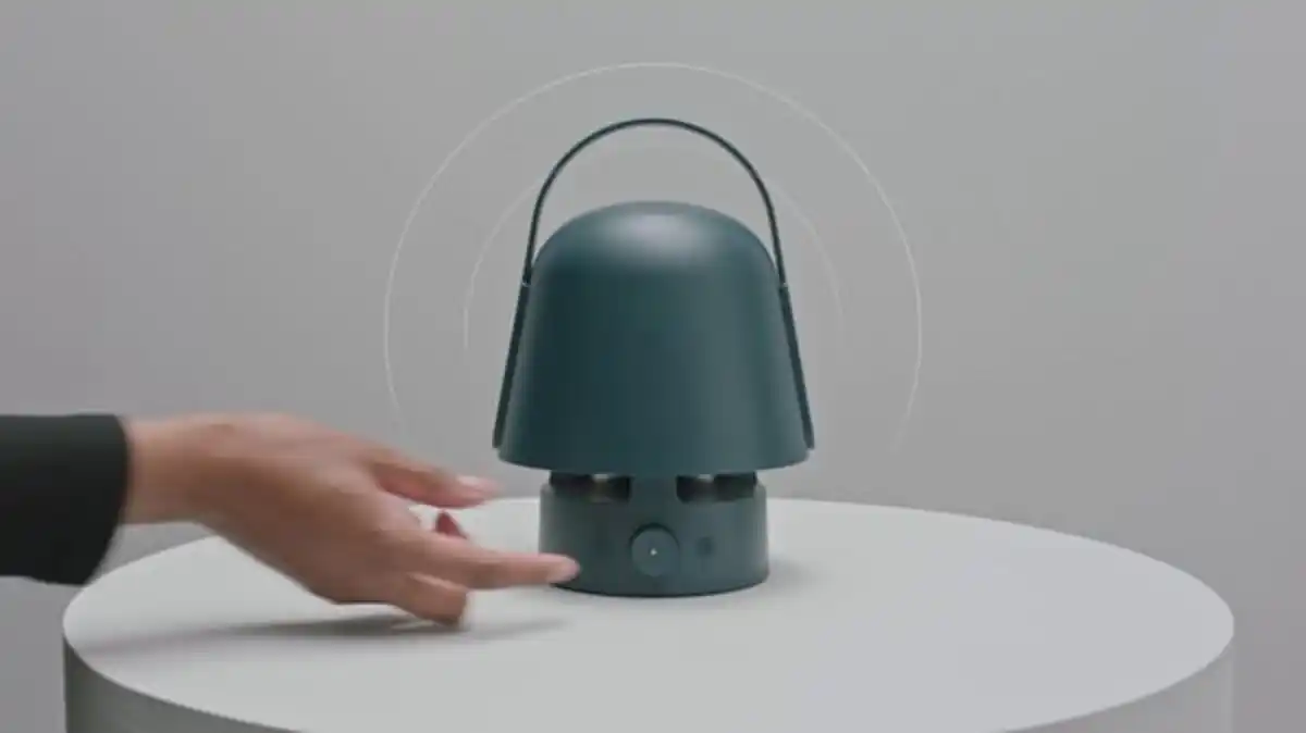 Bild 2 von VAPPEBY Leuchte m Bluetooth-Lautsprecher, für draußen/blau