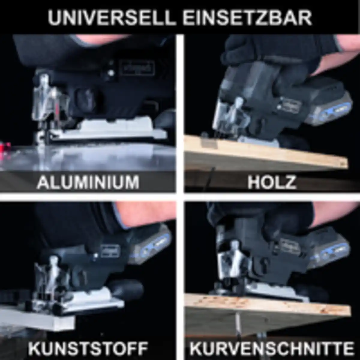 Bild 3 von Scheppach Akku-Stichsäge - BC-STS254BE-X