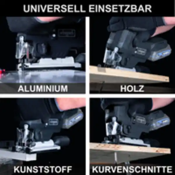 Bild 3 von Scheppach Akku-Stichsäge - BC-STS254BE-X