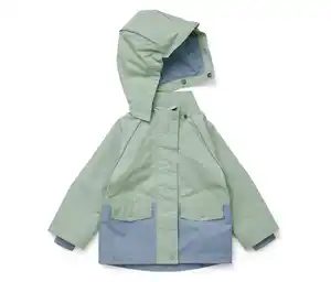 Kinder-Regenjacke, grün