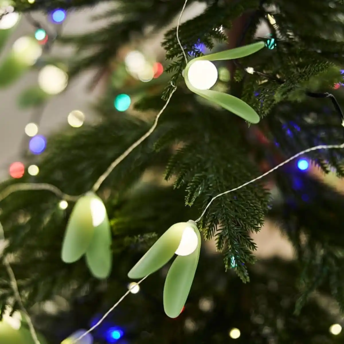 Bild 3 von STRÅLA Lichterkette, LED, Mistel batteriebetrieben/grün, 2.80 m