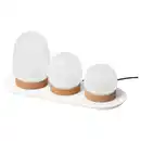 Bild 1 von PRAKTSPIREA Dekobeleuchtungs-Set, LED 4-tlg., mit Ladepad