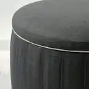 Bild 2 von ÅTERLÖGA Pouf, mit Stauraum/Kilanda dunkelgrau