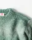 Bild 2 von Babypullover, Feinstrick, Farbverlauf grün