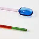 Bild 2 von FENGÖMMARE Löffel 2 St., Glas/bunt, 16 cm