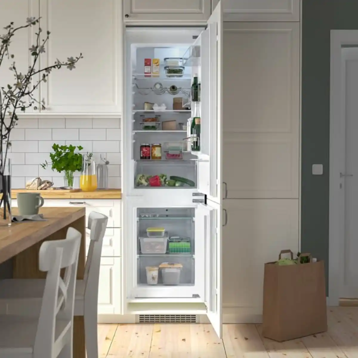 Bild 3 von TINAD Kühl-/Gefrierschrank, IKEA 500 integriert, 210/79 l