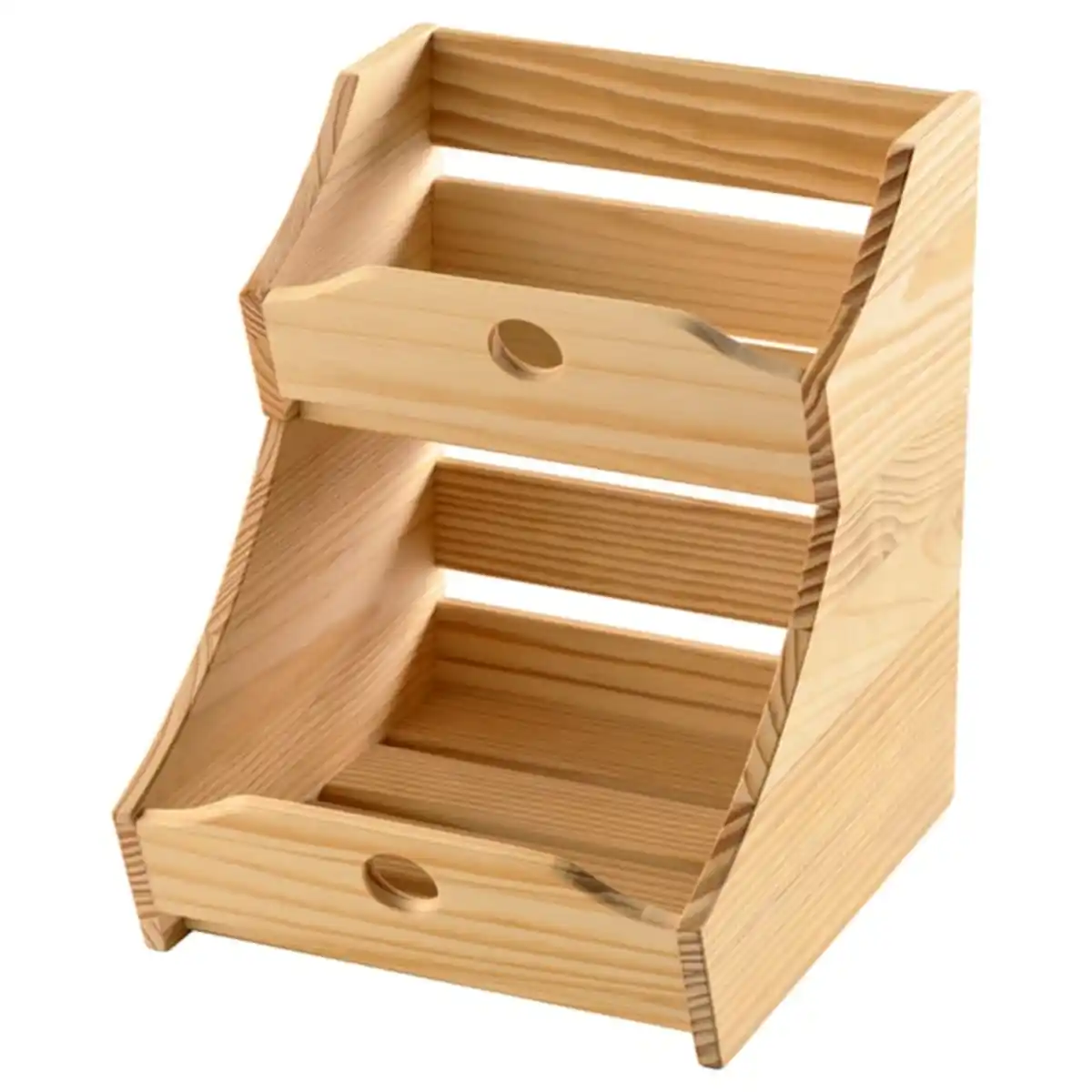 Bild 1 von CHOKLADHAJ Essenbehälter 2er-Set, Holz