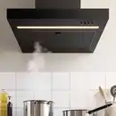 Bild 3 von RULLBO Dunstabzugshaube f Wandmontage, IKEA 300 schwarz, 60 cm