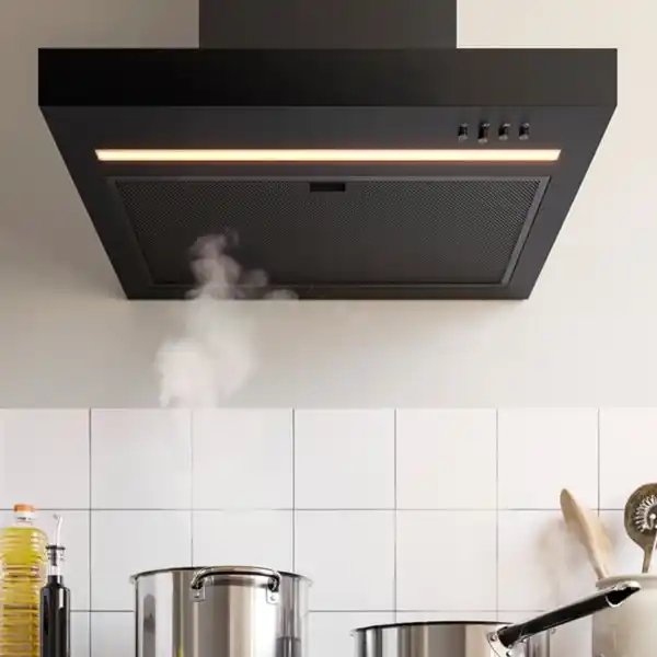 Bild 3 von RULLBO Dunstabzugshaube f Wandmontage, IKEA 300 schwarz, 60 cm