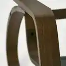 Bild 2 von POÄNG Schaukelstuhl, Nussbaumnachbildung/Gunnared beige
