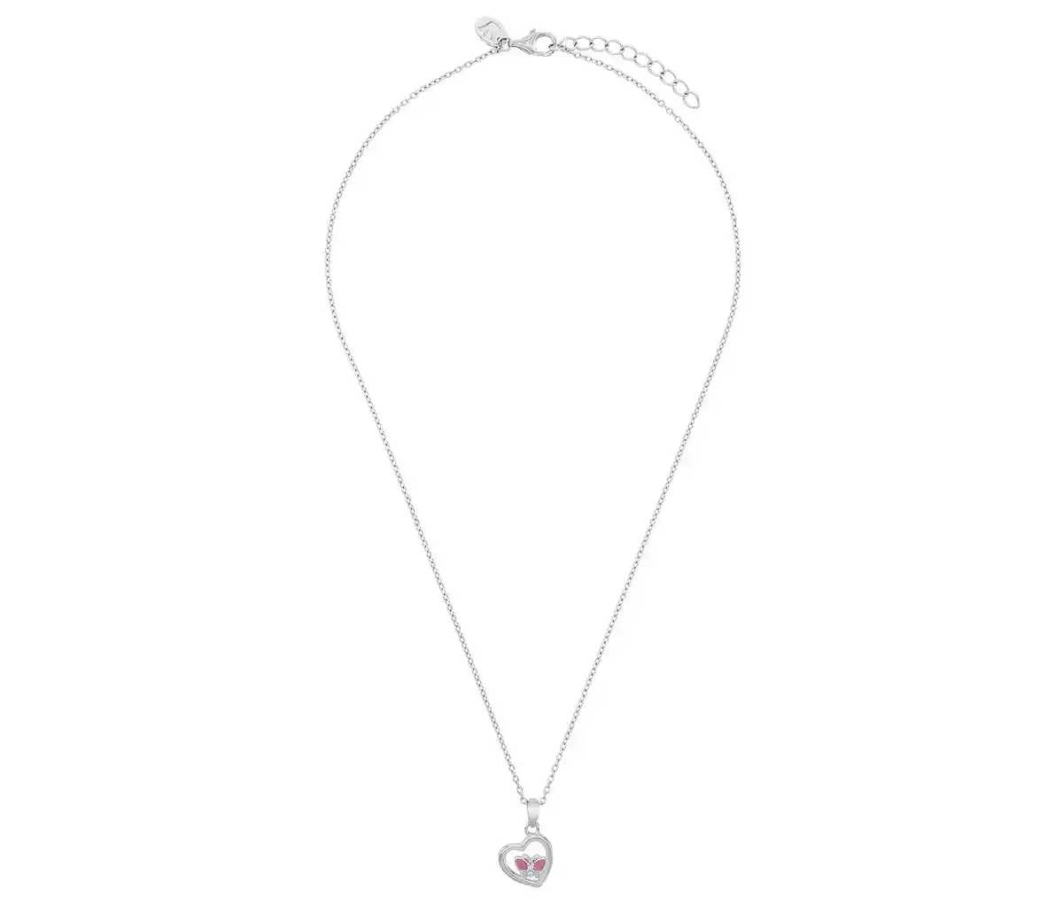 Bild 1 von Amor 925 Silber Kinder-Halsschmuck »Herz und Schmetterling«