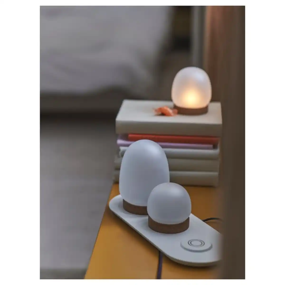 Bild 4 von PRAKTSPIREA Dekobeleuchtungs-Set, LED 4-tlg., mit Ladepad