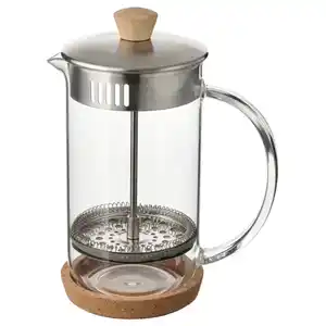 IKEA 365+ Kaffee-/Teezubereiter, Klarglas/Edelstahl, 1 l