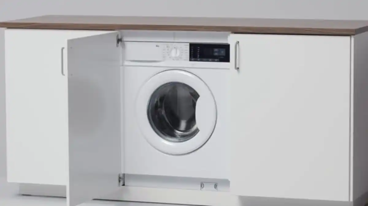 Bild 2 von TVÄTTAD Einbauwaschmaschine, weiß