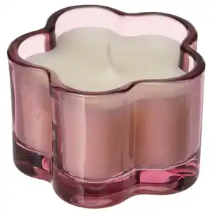 MORKULLA Duftkerze im Glas, Flieder versch. Farben, 12 Std.