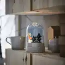 Bild 3 von STRÅLA Tischleuchte, Schneenacht/batteriebetrieben Glocke