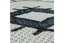 Bild 1 von Paco Home Teppich Kuba 124, rechteckig, Höhe: 4 mm, Flachgewebe, Rauten Design, In- und Outdoor geeignet, Wohnzimmer