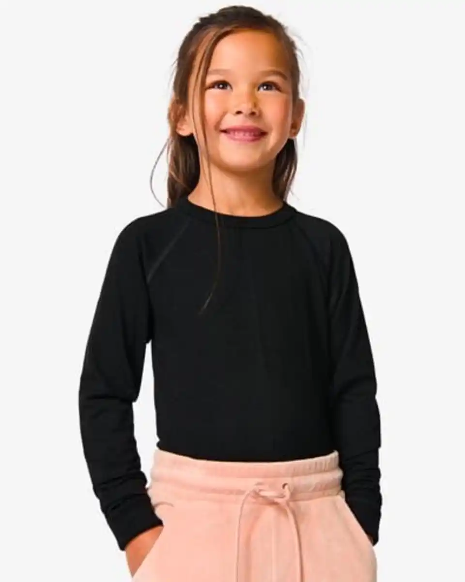 Bild 1 von Kinder-Thermoshirt schwarz