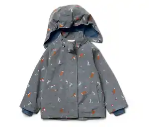 Kinder-Thermo-Regenjacke mit reflektierenden Elementen