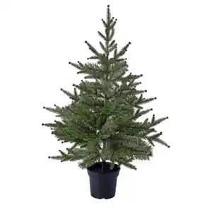 VINTERFINT Topfpflanze, künstlich, drinnen/draußen/Weihnachtsbaum grün, 15 cm